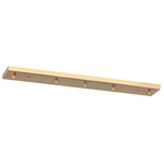 Multi Ceiling Canopy - Aged Gold Brass
