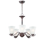Vital Chandelier - Oil Rubbed Bronze / Frosted