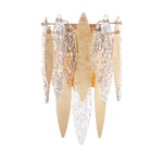 Majestic Wall Sconce - Gold Leaf