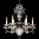 Bagatelle Chandelier - Etruscan Gold / Heritage Crystal