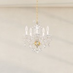 Sterling Chandelier - Aurelia / Heritage Crystal