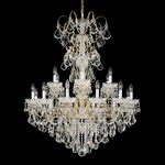 New Orleans Ornate Chandelier - Aurelia / Heritage Crystal