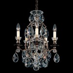 Renaissance Chandelier - Heirloom Bronze / Heritage Crystal