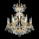 Renaissance Chandelier - Heirloom Gold / Heritage Crystal