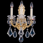 La Scala Wall Sconce - Heirloom Gold / Heritage Crystal