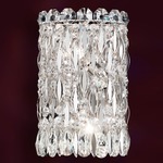 Sarella Wall Sconce - Stainless Steel / Heritage Crystal
