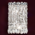 Sarella Wall Sconce - Stainless Steel / Heritage Crystal