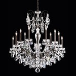 Sonatina Chandelier - Heirloom Bronze / Heritage Crystal