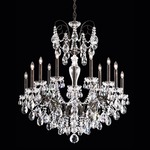 Sonatina Chandelier - Heirloom Bronze / Heritage Crystal