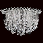 Trilliane Strands Ceiling Light - Stainless Steel / Heritage Crystal