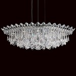 Trilliane Strands Pendant - Stainless Steel / Heritage Crystal