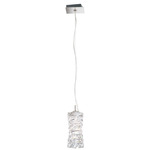 Glissando Pendant - Stainless Steel / Swarovski Crystal