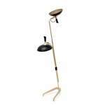 Abbey Floor Lamp - Brass