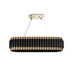 Galliano Linear Pendant - Nickel Plated