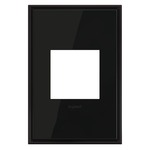 Adorne Cast Metal Wall Plate - Black Nickel