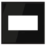 Adorne Cast Metal Wall Plate - Black Nickel