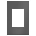 Adorne Cast Metal 1-Gang Plus Size Wall Plate - Brushed Black Nickel