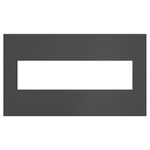 Adorne Cast Metal Wall Plate - Brushed Black Nickel