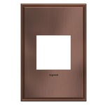 Adorne Cast Metal Wall Plate - Matte Antique Copper