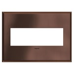 Adorne Cast Metal Wall Plate - Matte Antique Copper