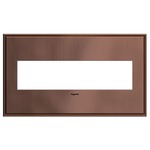 Adorne Cast Metal Wall Plate - Matte Antique Copper