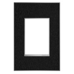 Adorne Real Material 1-Gang Plus Size Wall Plate - Black Stainless