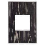 Adorne Screwless Wall Plate - Macassar