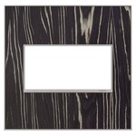 Adorne Screwless Wall Plate - Macassar