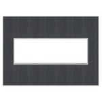 Adorne Real Material Screwless Wall Plate - Rustic Grey