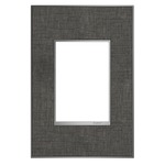 Adorne Real Material 1-Gang Plus Size Wall Plate - Slate Linen