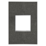 Adorne Real Material Screwless Wall Plate - Slate Linen