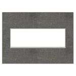 Adorne Real Material Screwless Wall Plate - Slate Linen