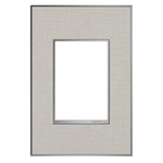 Adorne Real Material 1-Gang Plus Size Wall Plate - True Linen