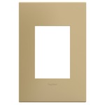 Adorne Plastic Screwless 1-Gang Plus Size Wall Plate - Golden Sands