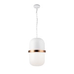 Tillie Pendant - White / Opal Tillie Pendant - White / Opal