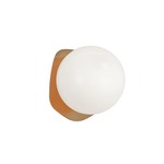 Razz Wall Sconce - Aged Gold Brass / Opal