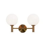 Cosmo Wall Sconce - Aged Gold Brass / Opal