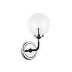 Particles Wall Sconce - Chrome / Clear