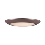 Diverse Non-T24 3000K Wet Location Ceiling Light - Bronze / White