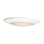 Diverse T24 Damp Location Ceiling Light - White / White