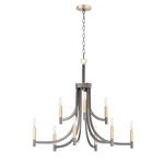 Lyndon Chandelier - Bronze