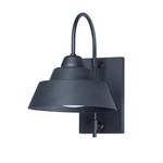 Shoreline Outdoor Wall Sconce - Black