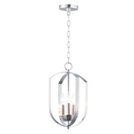 Provident Arch Chandelier - Satin Nickel