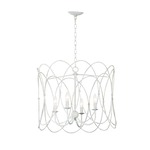 Trellis Pendant - White