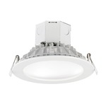Cove Recessed Downlight with Trim - White