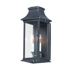 Vicksburg Outdoor Regal Wall Sconce - Black