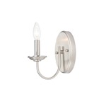 Logan Wall Sconce - Satin Nickel