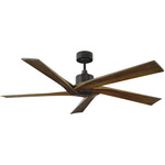 Aspen 56 Ceiling Fan - Aged Pewter / Dark Walnut