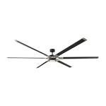 Loft 96 Inch Ceiling Fan - Midnight Black / Midnight Black