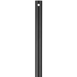 Fan Downrod 0.5 Inch Diameter - Midnight Black